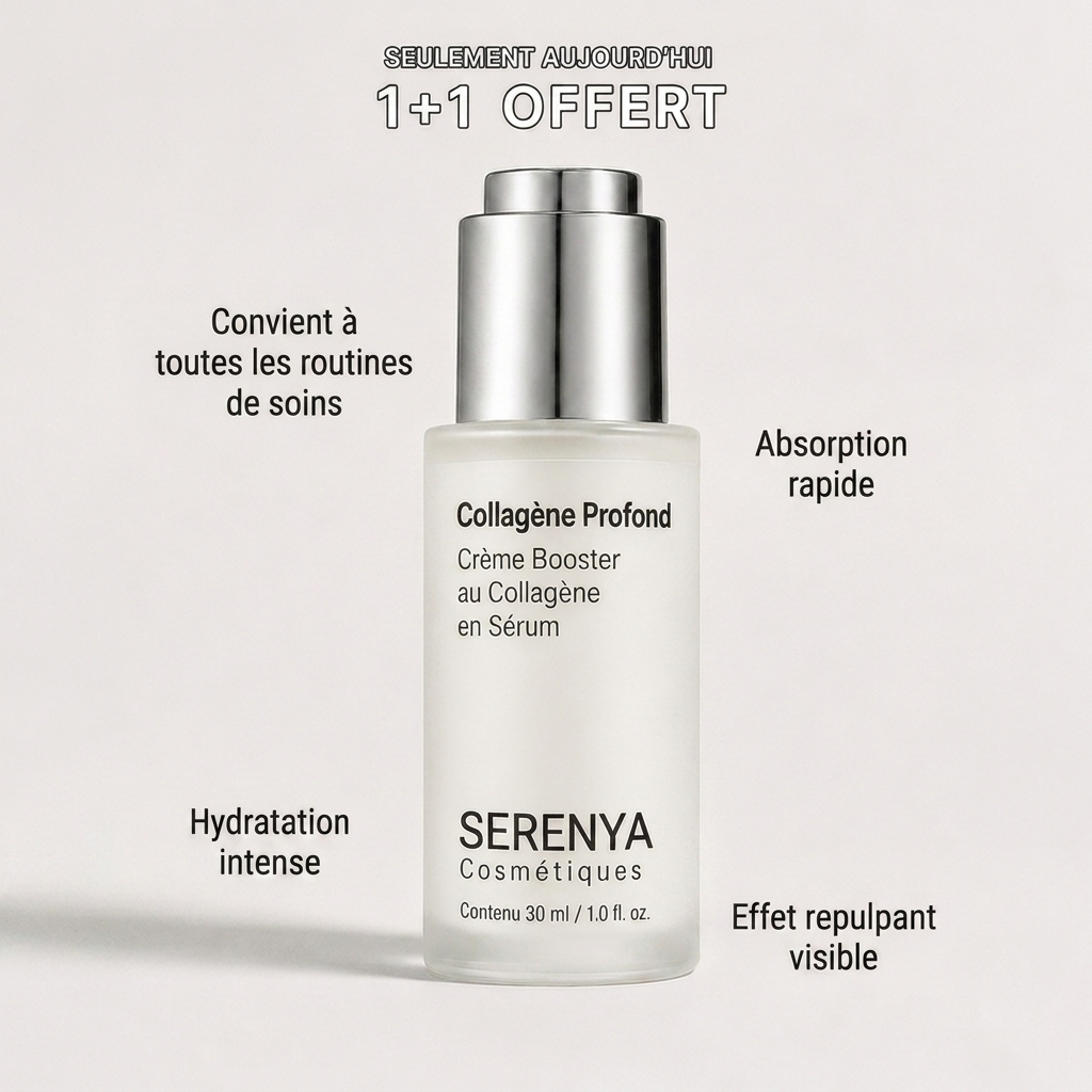 SERENYA™  | Sérum coréen au collagène pour peaux matures